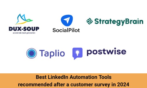 Explore the best LinkedIn automation tools to enhance sales performance. Compare various tools to find the best options for effective lead generation.