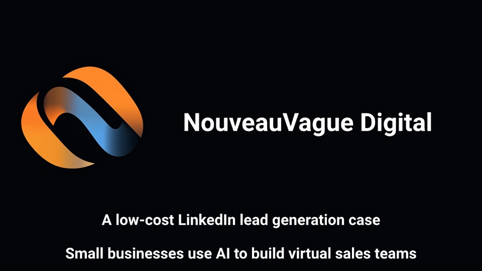 Small businesses use AI to build virtual sales teams, a low-cost LinkedIn lead generation case.