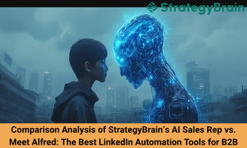 Enhance your LinkedIn automation with StrategyBrain's AI Sales Rep. Boost lead generation, automate sales, and improve team efficiency with cutting-edge AI sales tools.