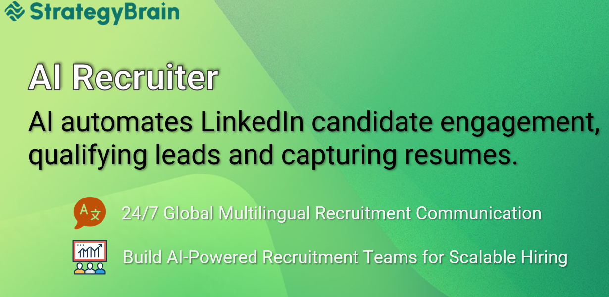 Are top recruiting platforms failing you? Revolutionize your LinkedIn recruitment strategy with AI Recruiter - a powerful tool to streamline candidate sourcing, overcome communication challenges, and expand global reach effectively.